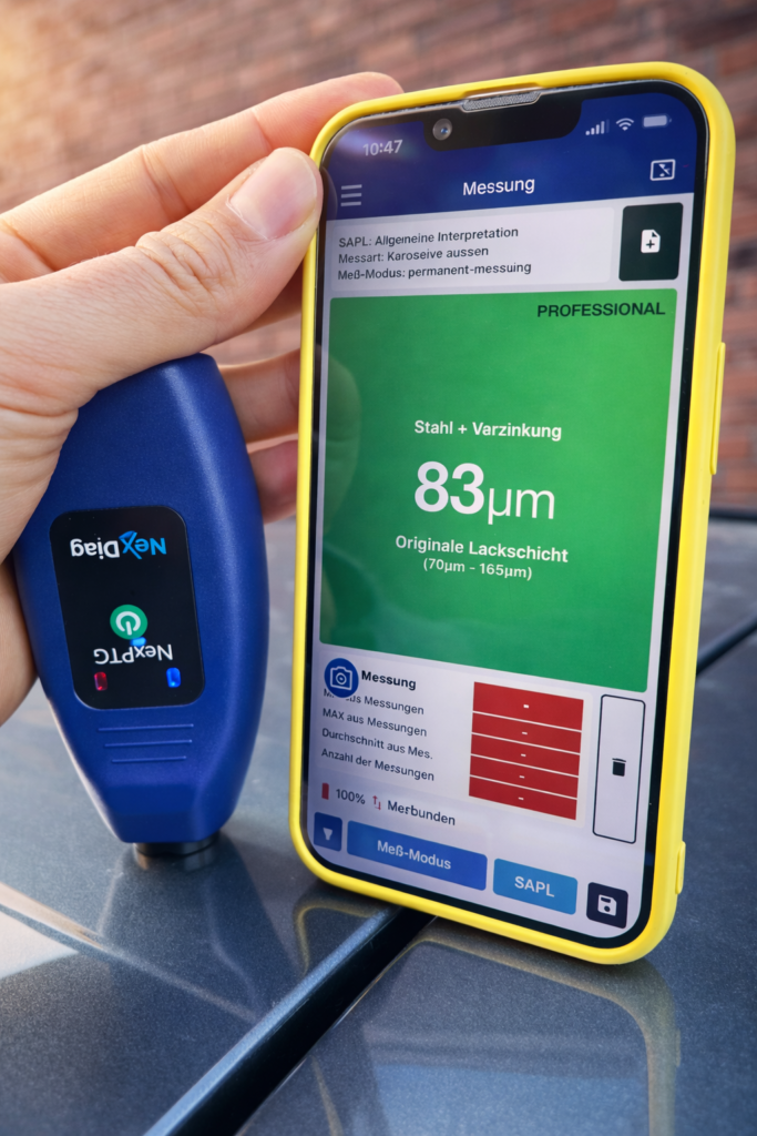 Lackschichtdickenmessung