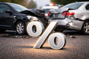 Mitschuld an einem Verkehrsunfall